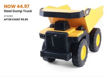 Toys R us Steel dump truck offer