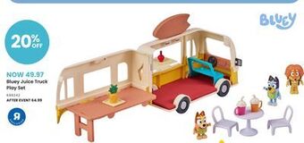 Toys R us Bluey juice truck play set offer
