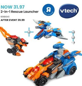 Toys R us Vtech 2-in-1 rescue launcher offer