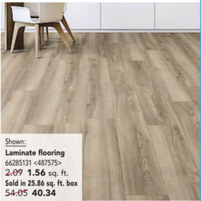 Lowe's Laminate flooring offer