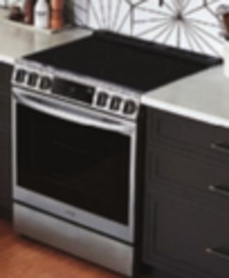 Lowe's Lg 6.3 cu. ft. instaview electric slide-in range with air fry offer