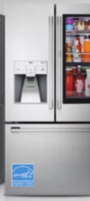 Lowe's Lg 24 cu. ft. instaview door-in-door refrigerator with craft ice offer