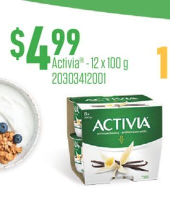 Fortinos Activia -12 x 100 g offer