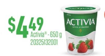 Fortinos Activia 650 g offer