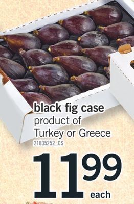 Fortinos Black fig case offer