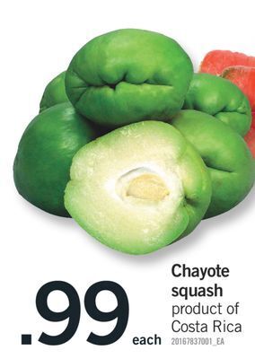 Fortinos Chayote squash offer
