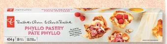 Fortinos Pc phyllo pastry, 454 g offer
