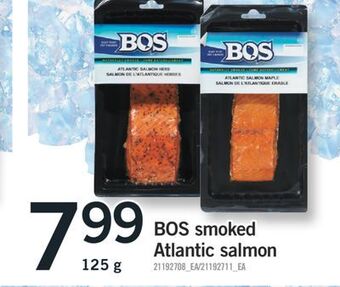 Fortinos Bos smoked atlantic salmon, 125 g offer