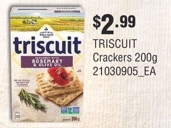 Fortinos Triscuit crackers offer