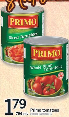 Fortinos Primo tomatoes, 796 ml offer