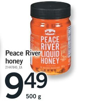 Fortinos Peace river honey, 500 g offer