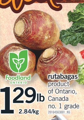 Fortinos Rutabagas offer