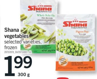 Fortinos Shana vegetables, 300 g offer