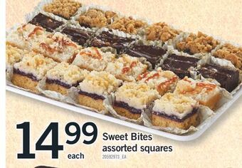 Fortinos Sweet bites offer