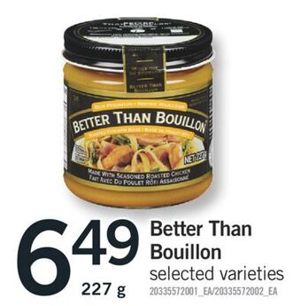 Fortinos Better than bouillon, 227 g offer
