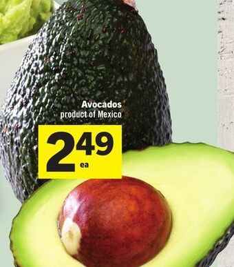 Foodland Avocados product of mexico offer