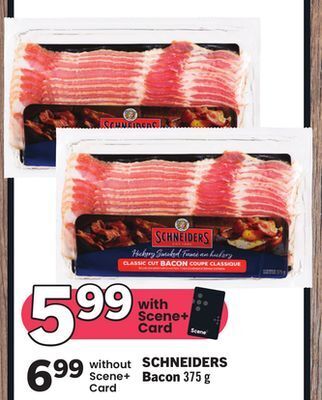 Foodland Schneiders bacon offer