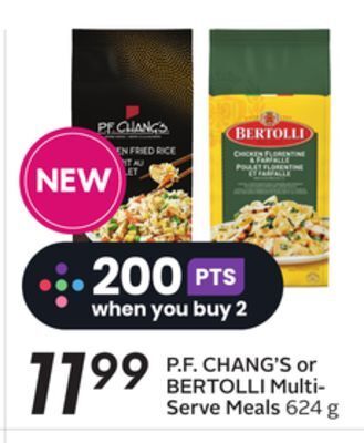 Sobeys Multi-serve meals offer