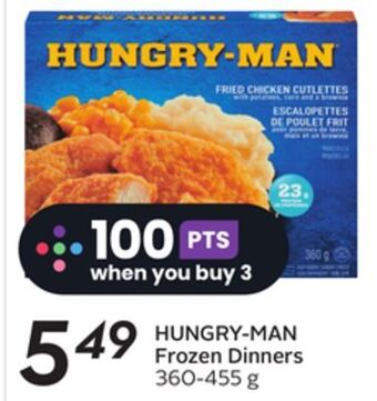 Sobeys Frozen dinners offer