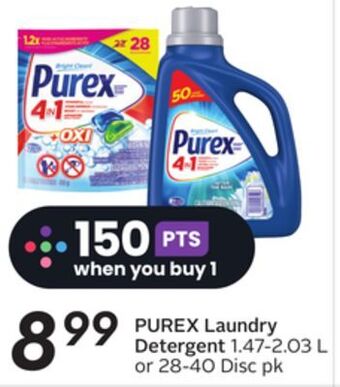 Sobeys Laundry detergent offer