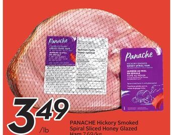 Sobeys Hickory smoked spiral sliced honey glazed ham offer
