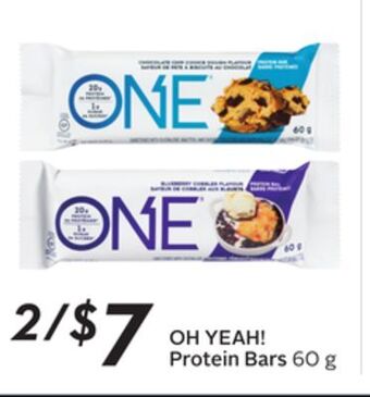 Sobeys Protein bars offer