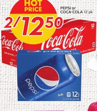 Sobeys Pepsi or coca-cola offer