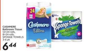 Sobeys Bathroom tissue offer