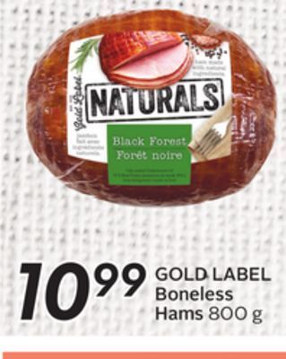 Sobeys Boneless hams offer