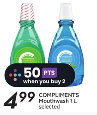 Sobeys Mouthwash offer