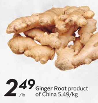 Sobeys Ginger root offer