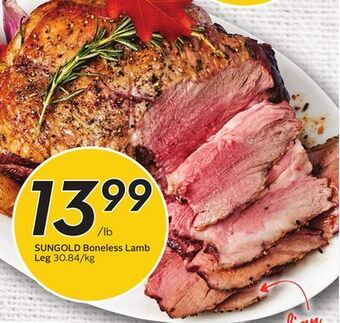 Sobeys Boneless lamb leg offer