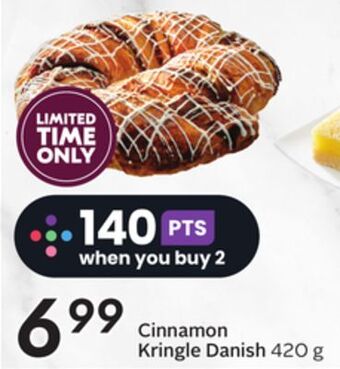 Sobeys Cinnamon kringle danish offer