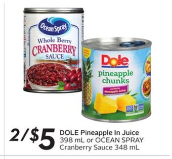 Sobeys Pineapple in juice offer