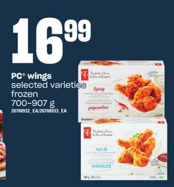 Independent Grocer Pc wings, 700-907 g offer