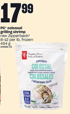 Independent Grocer Pc colossal grilling shrimp, 454 g offer
