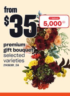 Independent Grocer Premium gift bouquet offer