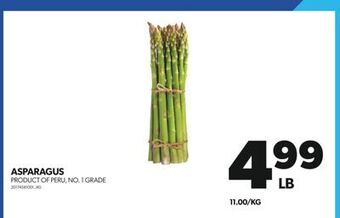 Real Canadian Superstore Asparagus offer