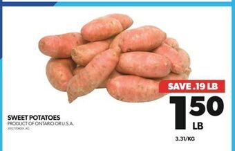 Real Canadian Superstore Sweet potatoes offer