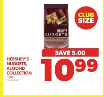 Real Canadian Superstore Hershey's nuggets, almond collection, 630 g offer