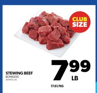 Real Canadian Superstore Stewing beef offer