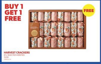 Real Canadian Superstore Harvest crackers, 8's offer