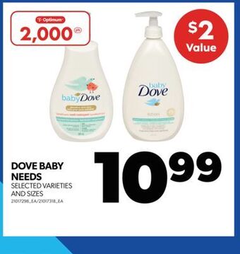 Real Canadian Superstore Dove baby needs offer