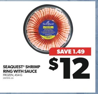 Real Canadian Superstore Seaquest shrimp ring with sauce, 454 g offer