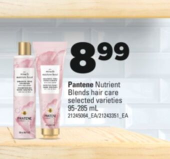 Real Canadian Superstore Pantene nutrient blends hair care, 95-285 ml offer