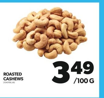 Real Canadian Superstore Roasted cashews offer