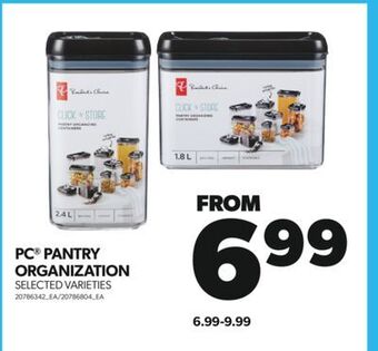 Real Canadian Superstore Pc pantry organization offer