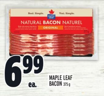 Metro Maple leaf bacon offer