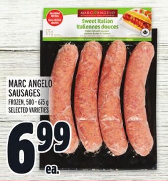 Metro Marc angelo sausages offer