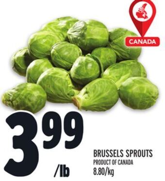 Metro Brussels sprouts offer